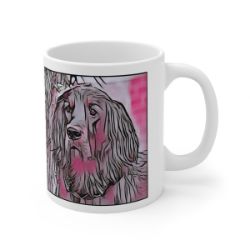 Picture of Gordon Setter-Comic Pink Mug