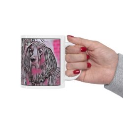 Picture of Gordon Setter-Comic Pink Mug