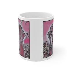 Picture of Greater Swiss Mountain Dog-Comic Pink Mug
