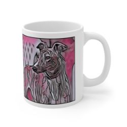 Picture of Greyhound-Comic Pink Mug