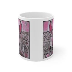 Picture of Ibizan Hound-Comic Pink Mug