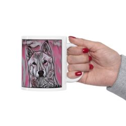 Picture of Jindo-Comic Pink Mug