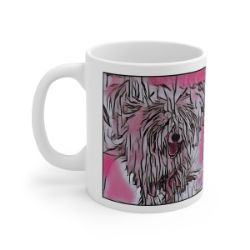 Picture of Komondor-Comic Pink Mug
