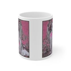 Picture of Papillon-Comic Pink Mug