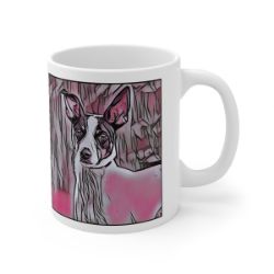 Picture of Rat Terrier-Comic Pink Mug