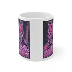 Picture of Boston Terrier-Violet Femmes Mug