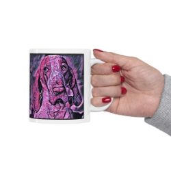 Picture of Bracco Italiano-Violet Femmes Mug