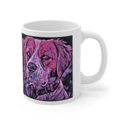 Picture of Brittany Spaniel-Violet Femmes Mug