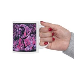 Picture of Bull Mastiff-Violet Femmes Mug