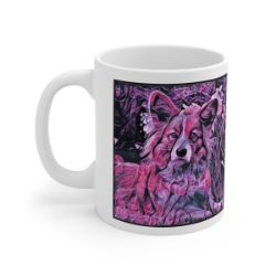 Picture of Cardigan Welsh Corgi-Violet Femmes Mug