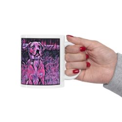 Picture of Catahoula Leopard Dog-Violet Femmes Mug