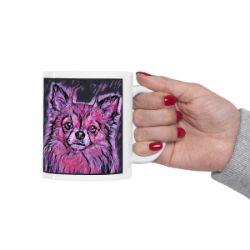 Picture of Chihuahua Long Hair-Violet Femmes Mug