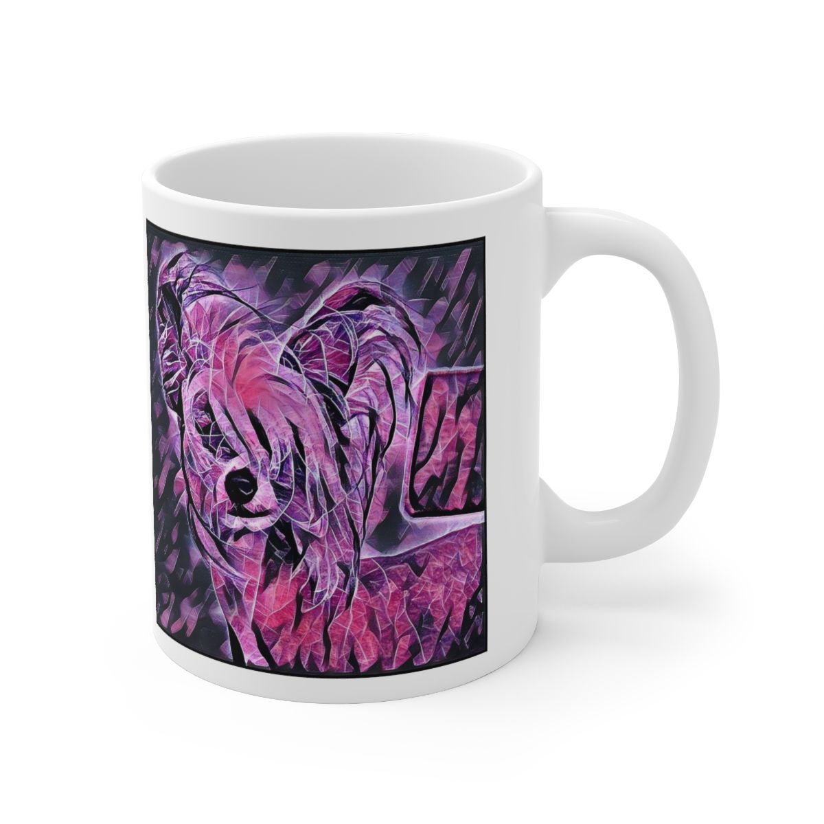 Picture of Chinese Crested-Violet Femmes Mug