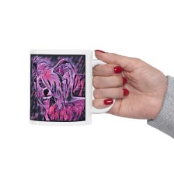 Picture of Chinese Crested-Violet Femmes Mug