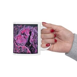 Picture of Curly Coated Retriever-Violet Femmes Mug