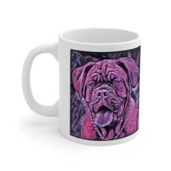 Picture of Dogue de Bordeux-Violet Femmes Mug
