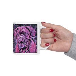 Picture of Dogue de Bordeux-Violet Femmes Mug