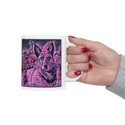 Picture of Dutch Shepherd-Violet Femmes Mug