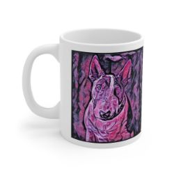 Picture of English Bull Terrier-Violet Femmes Mug