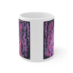 Picture of English Bull Terrier-Violet Femmes Mug