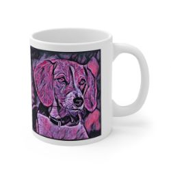 Picture of English Foxhound-Violet Femmes Mug