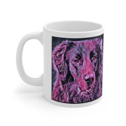 Picture of Flat Coated Retriever-Violet Femmes Mug