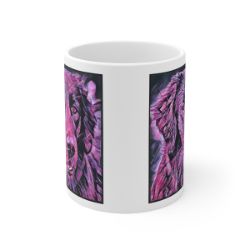 Picture of Flat Coated Retriever-Violet Femmes Mug
