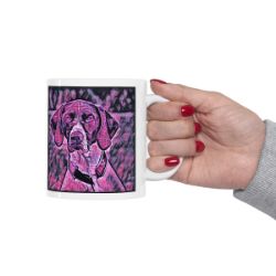 Picture of German Shorthaired Pointer-Violet Femmes Mug