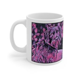 Picture of German Wirehaired Pointer-Violet Femmes Mug