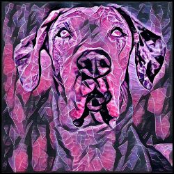 Picture of Great Dane-Violet Femmes Mug