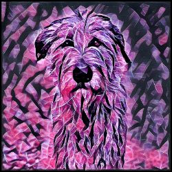 Picture of Irish Wolfhound-Violet Femmes Mug