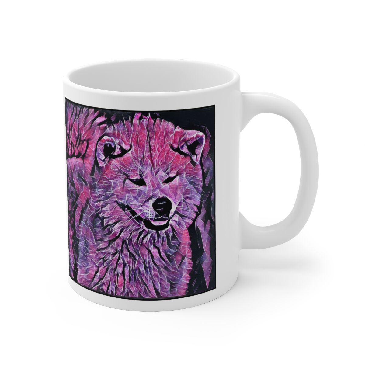 Picture of Japanese Akita Inu-Violet Femmes Mug