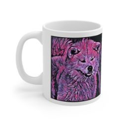 Picture of Japanese Akita Inu-Violet Femmes Mug