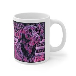 Picture of Labrador Retriever-Violet Femmes Mug