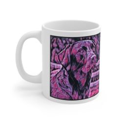 Picture of Labrador Retriever-Violet Femmes Mug