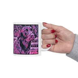 Picture of Labrador Retriever-Violet Femmes Mug