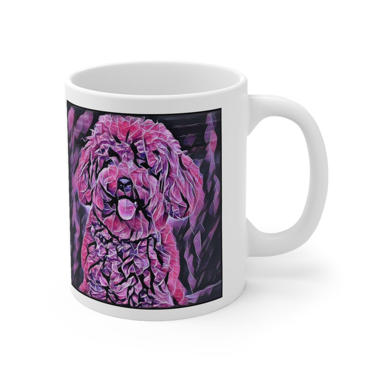 Picture of Miniature Poodle-Violet Femmes Mug