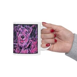 Picture of Miniature Schnauzer-Violet Femmes Mug