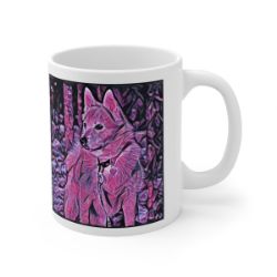 Picture of Norwegian Buhund-Violet Femmes Mug