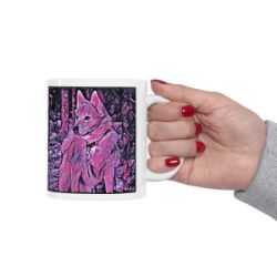 Picture of Norwegian Buhund-Violet Femmes Mug