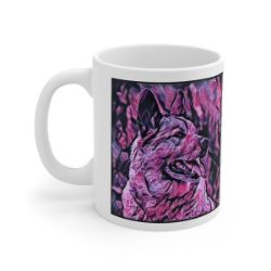Picture of Norwegian Elkhound-Violet Femmes Mug
