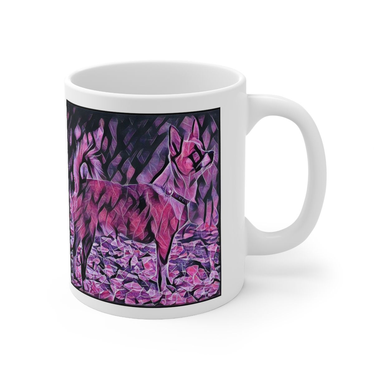Picture of Norwegian Lundehund-Violet Femmes Mug