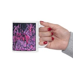 Picture of Norwegian Lundehund-Violet Femmes Mug