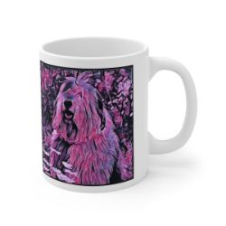 Picture of Old English Sheepdog-Violet Femmes Mug