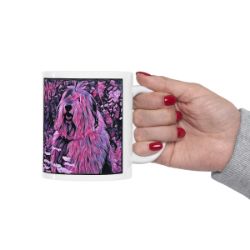Picture of Old English Sheepdog-Violet Femmes Mug