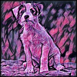 Picture of Parson Russell Terrier-Violet Femmes Mug