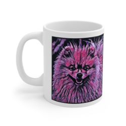Picture of Pomeranian-Violet Femmes Mug