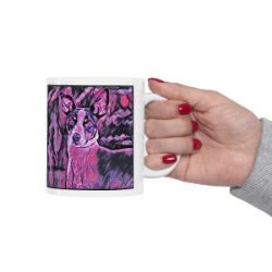 Picture of Rat Terrier-Violet Femmes Mug