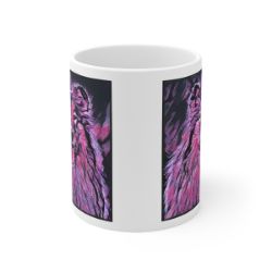Picture of Rough Collie-Violet Femmes Mug