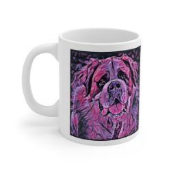 Picture of Saint Bernard-Violet Femmes Mug